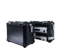 GPR Tech Industry 38L + 32L Aluminium Side Case Set - Black - image 2
