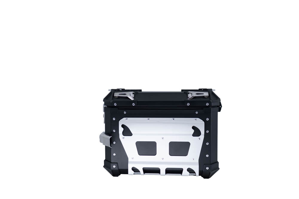 GPR Tech 38L + 38L Aluminium Side Case Set with Pannier Rack - Benelli TRK 502 (2017–2020) - Black - image 3