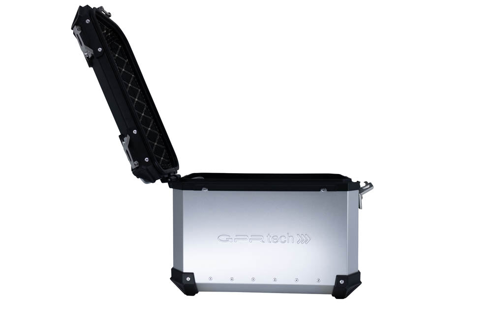 GPR Tech Industry 38L + 38L Aluminium Side Case Set - Silver - image 2