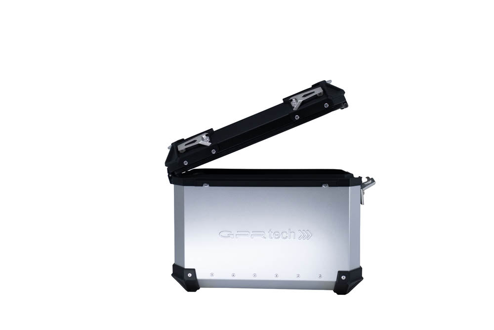 GPR Tech Industry 38L + 38L Aluminium Side Case Set - Silver - image 4