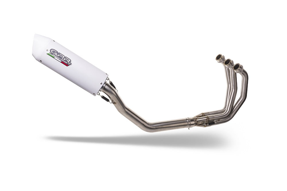 GPR exhaust Yamaha Mt-09 Tracer 900 2017-2020, Albus Evo4, full system exhaust legal for UK and non-EU countries including removable db killer - GPR Exhausts