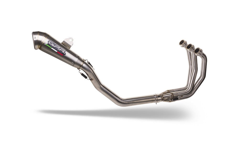 GPR exhaust Yamaha XSR900 2022-2025, Powercone Evo, full system exhaust legal for UK and non-EU countries including removable db killer - GPR Exhausts