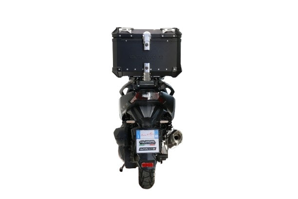 GPR Tech Alpi-Tech 45L Aluminium Top Case with Specific Fitting Plate - SYM ADX 300 (2024–2026) - Black - image 3