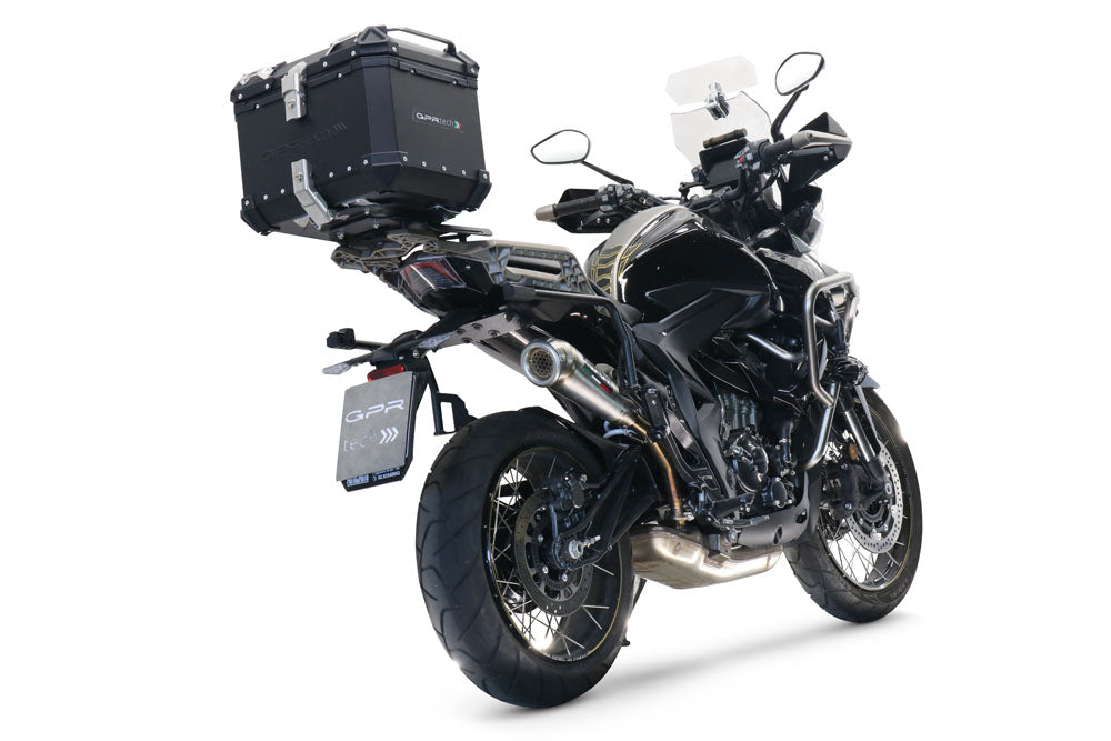 GPR Tech Alpi-Tech 35L Aluminium Top Case with Specific Fitting Plate - Zontes 350 T1 ADV (2022–2024) - Black - image 7