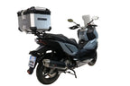 GPR Tech Alpi-Tech 45L Aluminium Top Case with Specific Fitting Plate - SYM ADX 300 (2024–2026) - Silver