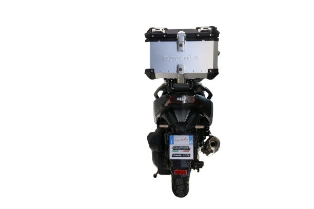 GPR Tech Alpi-Tech 45L Aluminium Top Case with Specific Fitting Plate - SYM ADX 300 (2024–2026) - Silver - image 3
