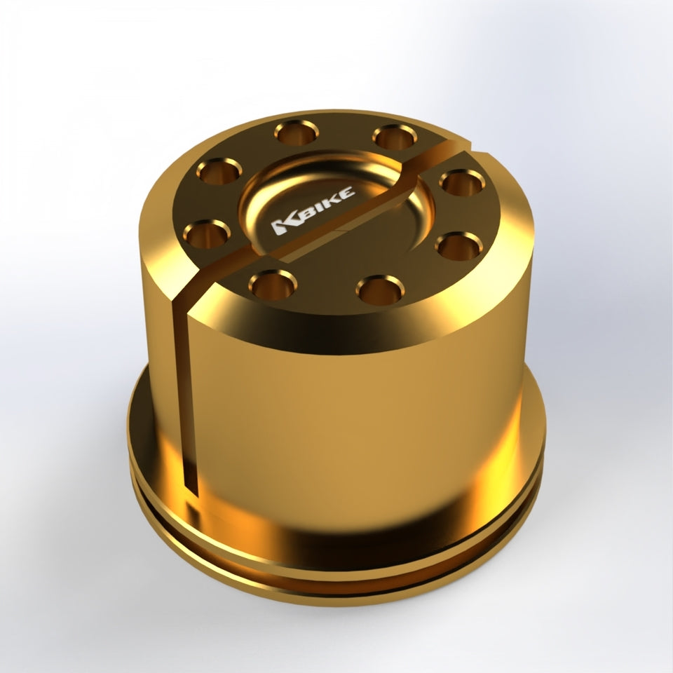 Kbike Steering Stem Nut Short Version for Ducati – Gold