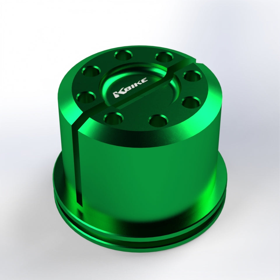 Kbike Steering Stem Nut Short Version for Ducati – Green