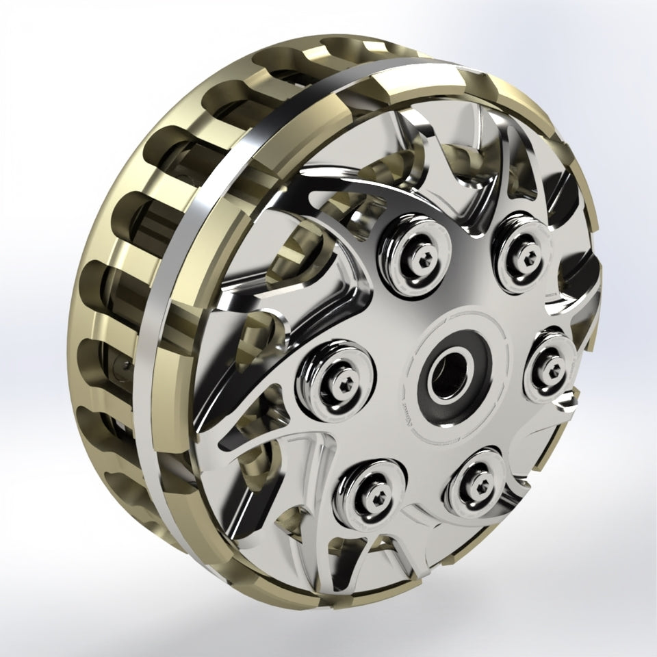 Kbike Slipper Clutch with Basket for Ducati – Silver