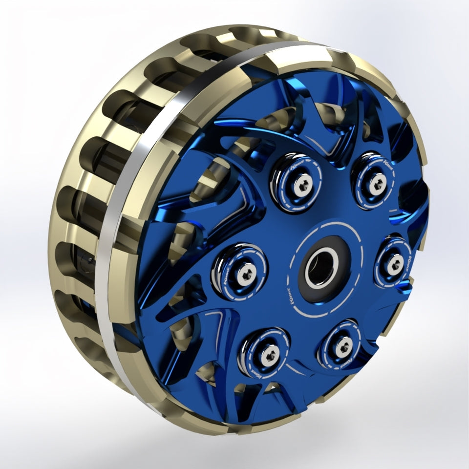 Kbike Slipper Clutch with Basket for Ducati – Blue