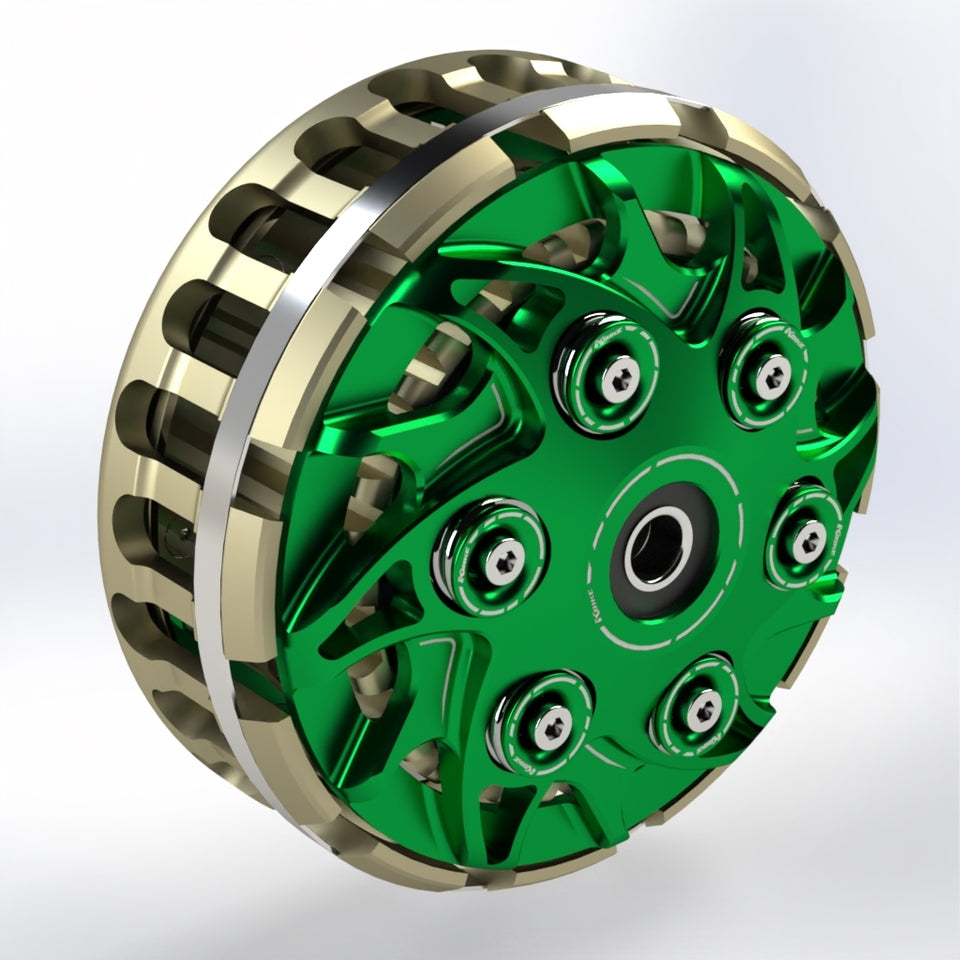 Kbike Slipper Clutch with Basket for Ducati – Green