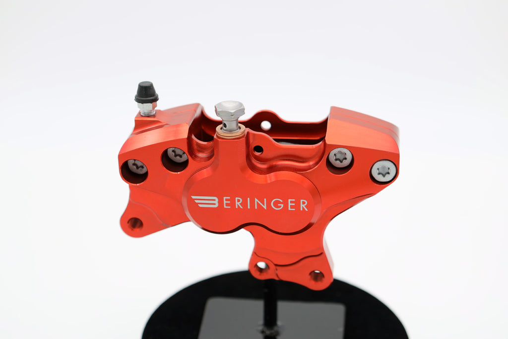 Beringer 4BET11 Left Axial Caliper, 4 Pistons, Ø27 - Red