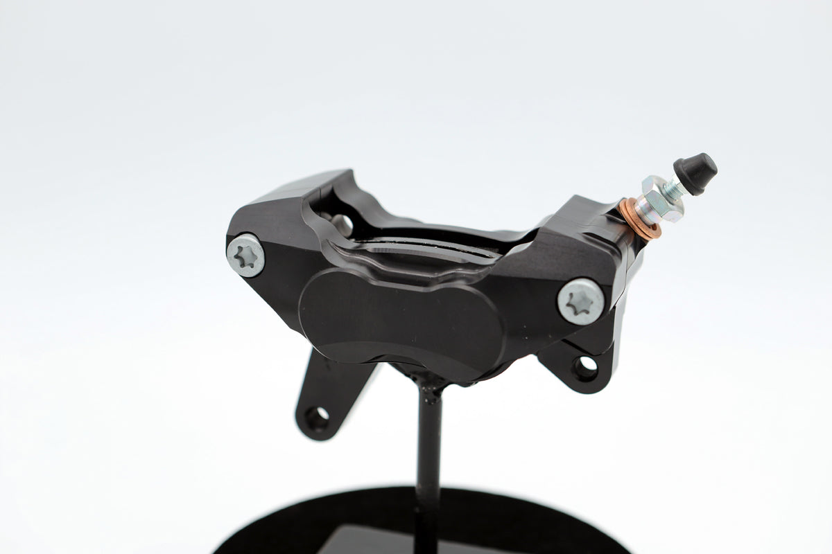 Beringer 4MXKT14AB-SI Axial MX Left 4-Piston Caliper Ø27 AEROTEC® -1258SI - Black product image