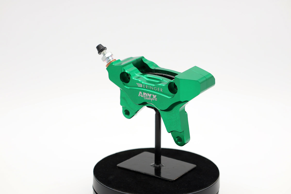 Beringer 4MXYCF11A Axial MX Left 4-piston Ø27 AEROTEC® Caliper - Green product image