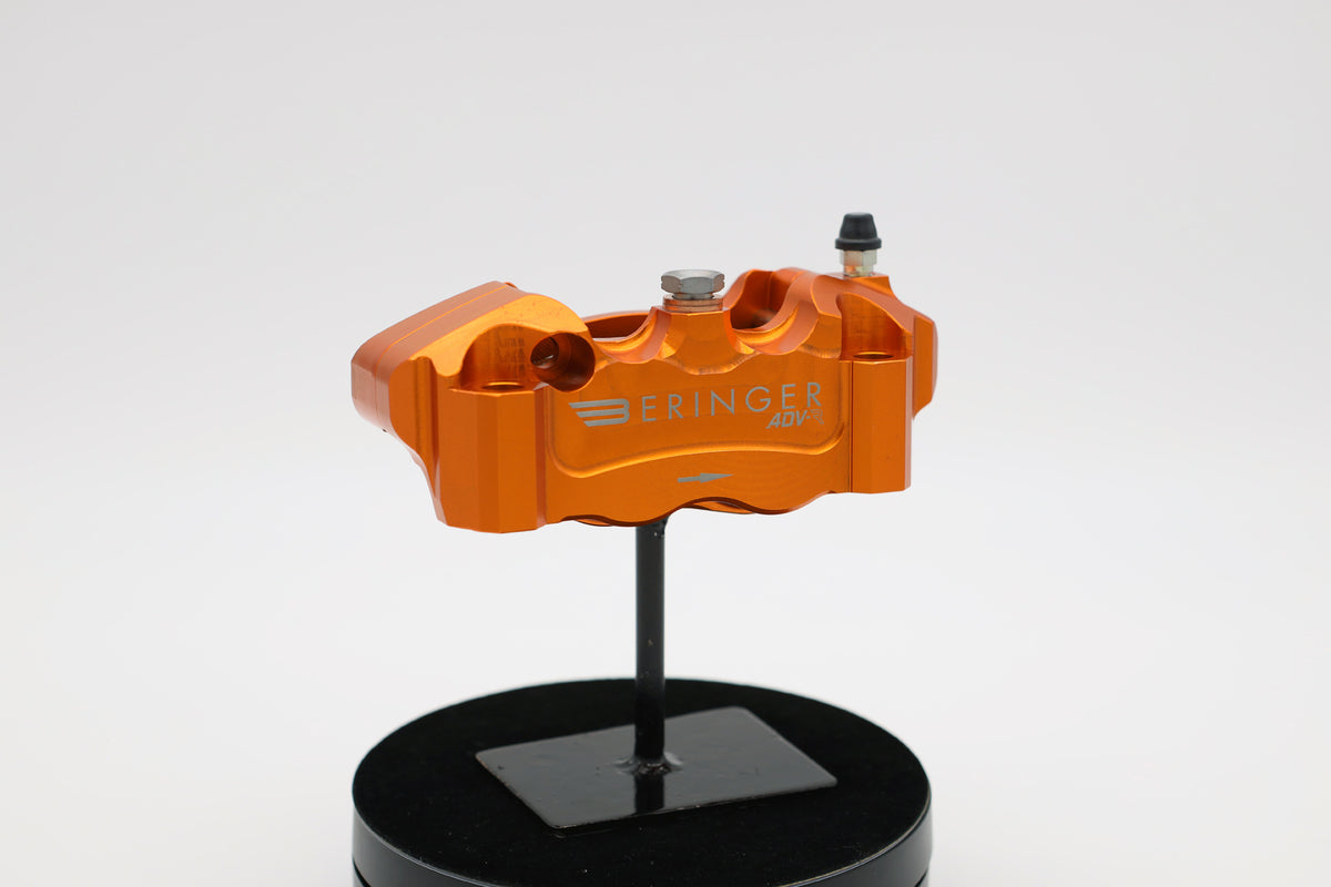 Beringer 4R12A 100mm Radial Left Caliper with 4 Pistons Ø32 AEROTEC® - Orange