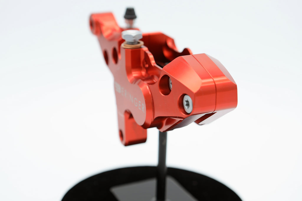 Beringer 4Y11 Left Axial Caliper, 4 Pistons, Ø27 - Red product image