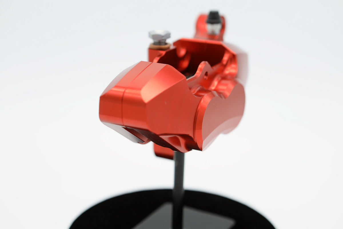 Beringer 4Y11 Left Axial Caliper, 4 Pistons, Ø27 - Red product image