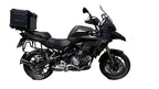GPR Tech Alpi-Tech 35L Aluminium Top Case with Specific Fitting Plate - Benelli TRK 502 (2017–2020) - Black