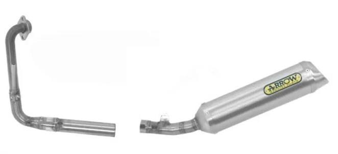 Arrow Yamaha YZF-R125 Full System Exhaust 2008-2013 – Street Thunder Aluminium