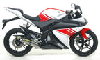 Arrow Yamaha YZF-R125 Full System Exhaust 2014-2016 – Street Thunder Aluminium Catalytic