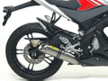 Arrow Yamaha YZF-R125 Full System Exhaust 2014-2016 – Street Thunder Aluminium