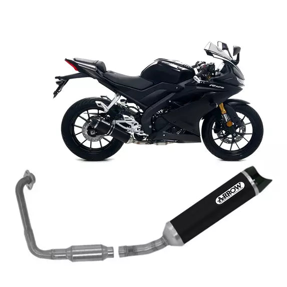 Arrow Yamaha YZF-R125 Full System Exhaust 2019-2020 – Thunder