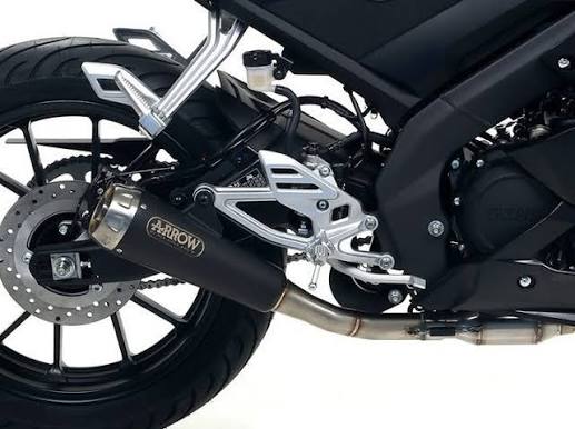 Arrow Yamaha MT-125 Slip-On Exhaust 2020 – Black Racing