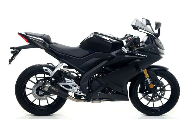 Arrow Yamaha MT-125 Slip-On Exhaust 2020 – Black Racing