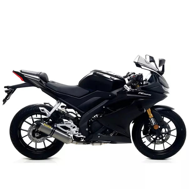 Arrow Yamaha YZF-R125 Full System Exhaust 2019-2020 – Racing Titanium