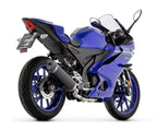 Arrow ICON Dark Aluminium Full System Exhaust for Yamaha YZF-R / MT 125 2025-2026 - ARROW EXHAUSTS