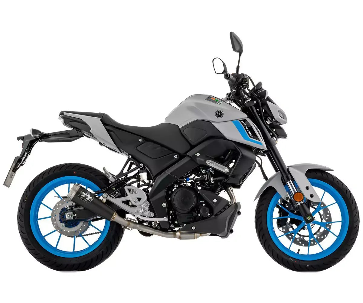Arrow PRO-RACE Dark Nichrom Full System Exhaust for Yamaha YZF-R / MT 125 2025-2026 - ARROW EXHAUSTS