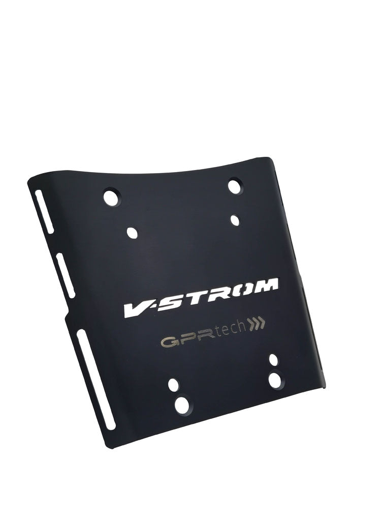 GPR Tech Alpi-Tech 35L Aluminium Top Case with Specific Fitting Plate - Suzuki V-STROM 650 (2012–2016) - Silver - image 6