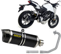 Arrow Honda CB125R Full System Exhaust 2018-2020 – Black Aluminium