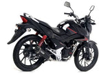 Arrow Honda CB125R Full System Exhaust 2018-2020 – X-Kone Black