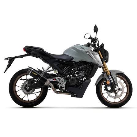 Arrow Honda CB125R Aluminium Dark CARBON2021 Full System Exhaust 2024 – Thunder