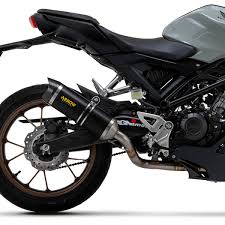 Arrow Honda CB125R Aluminium Dark CARBON2021 Full System Exhaust 2024 – Thunder