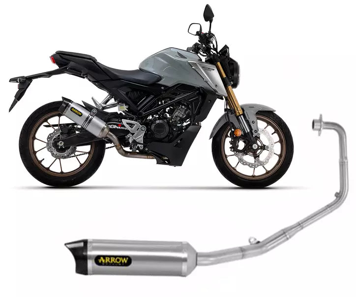 Arrow Honda CB125R Aluminium CARBON2021 Full System Exhaust 2024 – Thunder Aluminium
