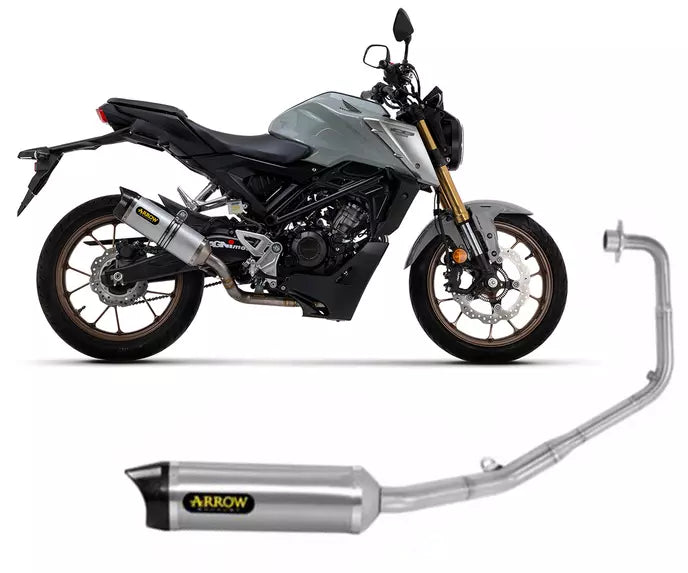 Arrow Honda CB125R Carbon Fiber Full System Exhaust 2021-2024 – Thunder Carbon