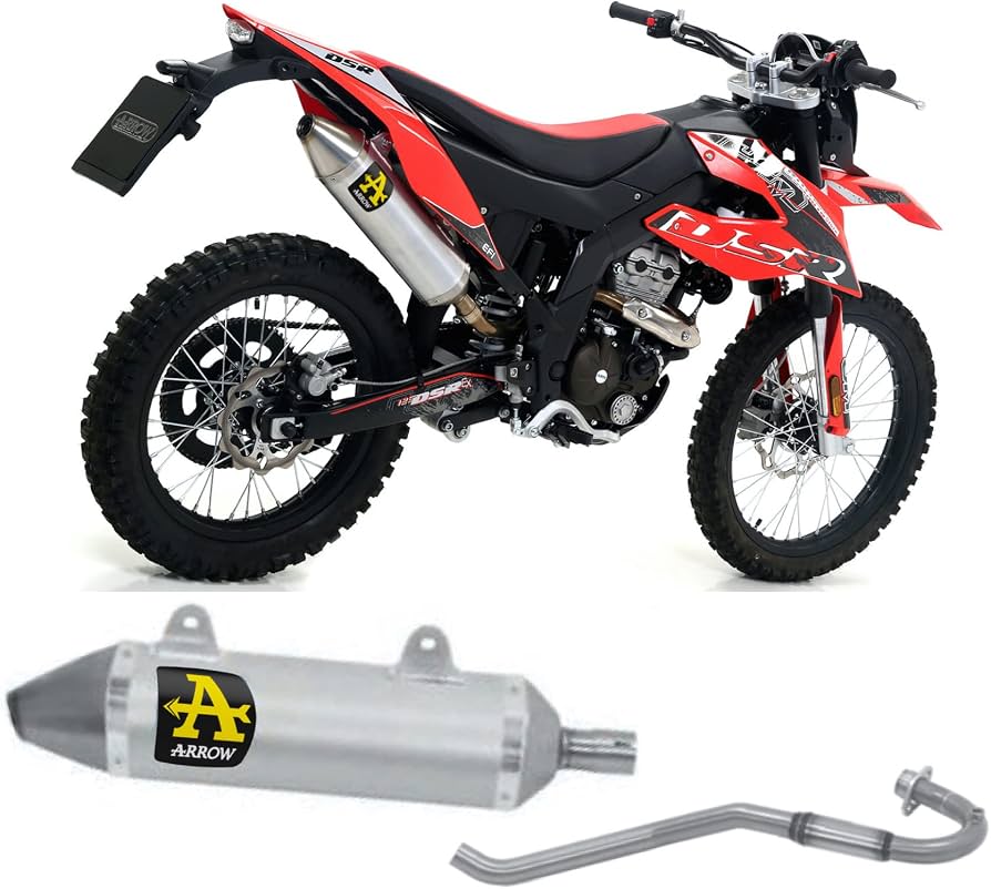 Arrow Um Dsr EX 125 Full System Exhaust 2018-2020 – Racing Stainless Tail Pipe