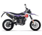 Arrow Aprilia RX / SX 125 Slip-On Exhaust 2025-2026 – Black Aluminium