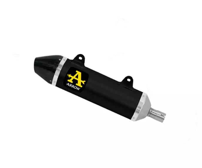 Arrow Aprilia RX / SX 125 Slip-On Exhaust 2025-2026 – Black Aluminium