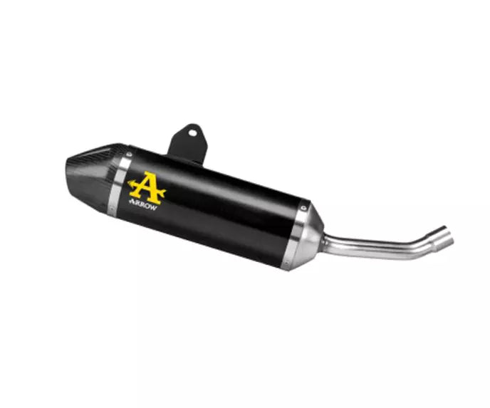 Arrow Fantic XMF 125 Slip-On Exhaust 2023 – Thunder Black Aluminium