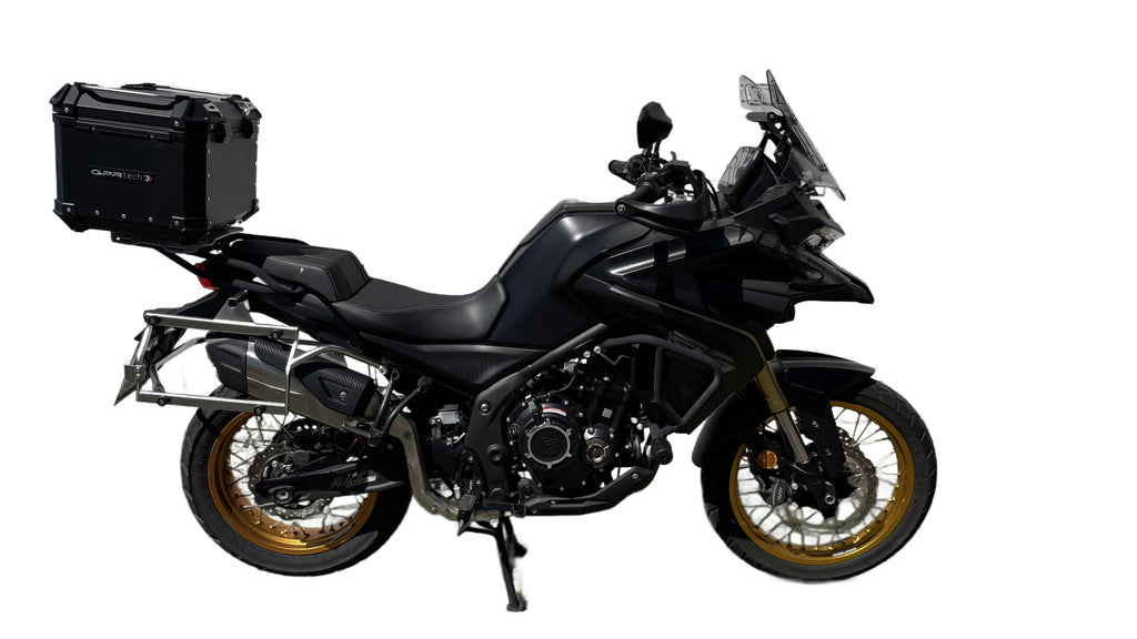 GPR Tech Alpi-Tech 35L Aluminium Top Case with Specific Fitting Plate - Voge 525DSX (2023–2024) - Black