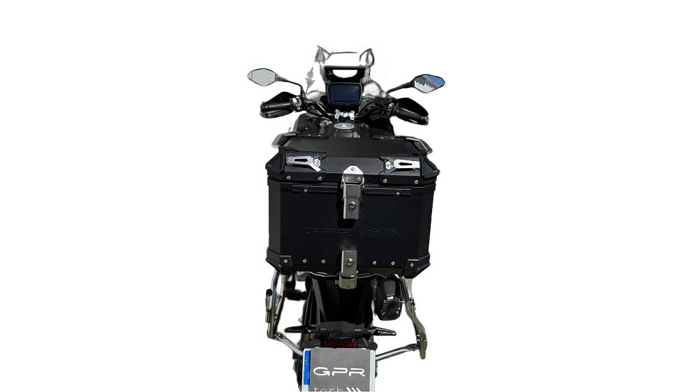 GPR Tech Alpi-Tech 35L Aluminium Top Case with Specific Fitting Plate - Voge 525DSX (2023–2024) - Black - image 3
