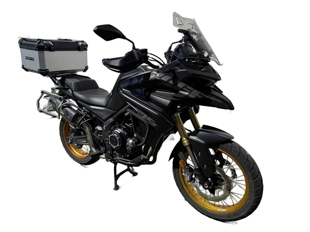 GPR Tech Alpi-Tech 45L Aluminium Top Case with Specific Fitting Plate - Voge 525DSX (2023–2024) - Silver - image 2