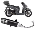 Arrow URBAN Dark Aluminium Full System Exhaust for Honda SH / Forza / ADV 350 2025-2026 - ARROW EXHAUSTS