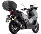 Arrow URBAN Dark Aluminium Full System Exhaust for Honda SH / Forza / ADV 350 2025-2026 - ARROW EXHAUSTS