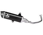 Arrow URBAN Dark Aluminium Full System Exhaust for Honda SH / Forza / ADV 350 2025-2026 - ARROW EXHAUSTS