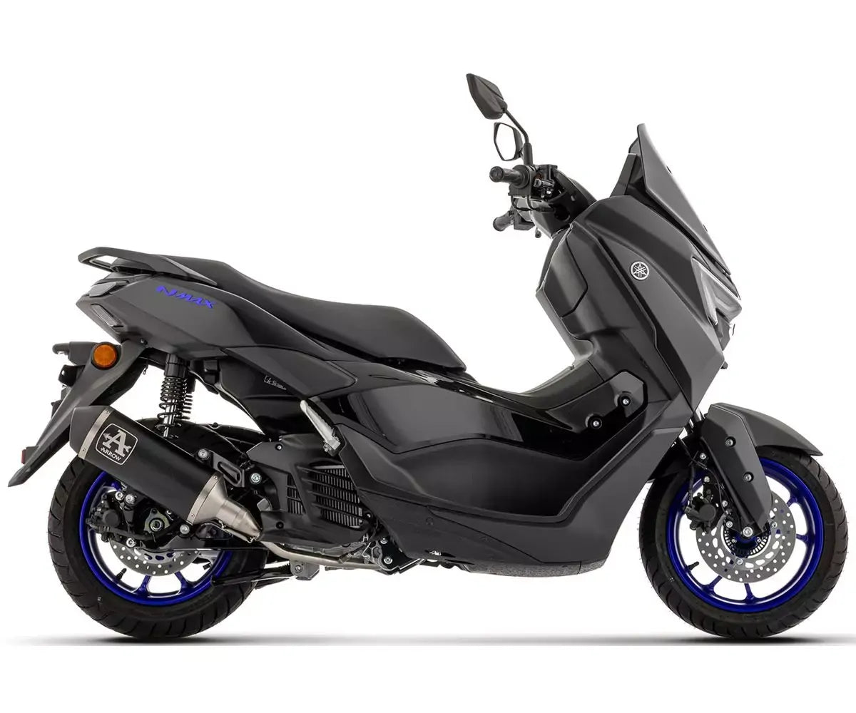 Arrow URBAN Dark Arrow Aluminium Full System Exhaust for Yamaha Nmax 125 2025-2026 - ARROW EXHAUSTS