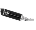 Arrow URBAN Dark Aluminium / Carbon Exhaust Muffler for Yamaha XMAX 300 2025-2026 - ARROW EXHAUSTS
